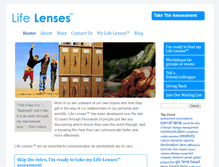 Tablet Screenshot of life-lenses.com